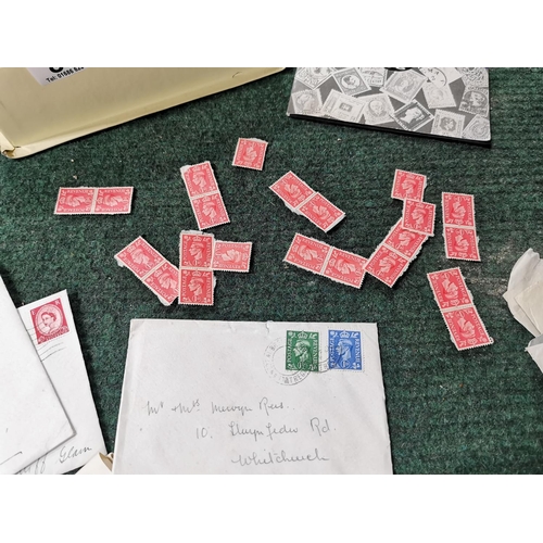 85 - Large Quantity Of Vintage Stamped Envelopes & Letters, Quantity Of Unfranked Stamps