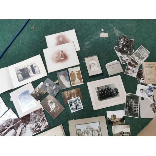 87 - Box Full Of Antique Photographs