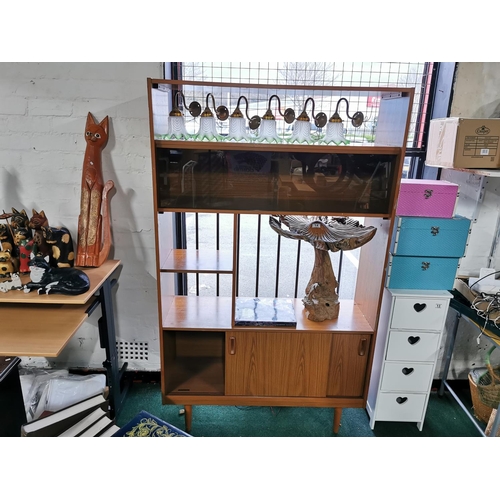 19 - Vintage Teak Schreiber Room Divider 176cm High, 107cm Wide 36.5cm deep