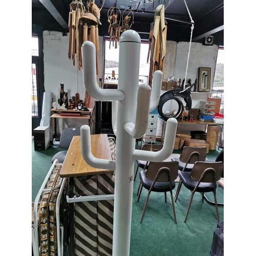 47 - Modern Coat Stand On Weighted Base