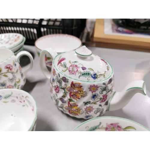 45 - 19 Piece of Minton Haddon Hall tea set