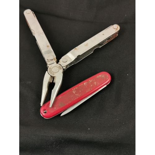 280 - Leatherman super tool best name in multi tools and a swiss made pen knife