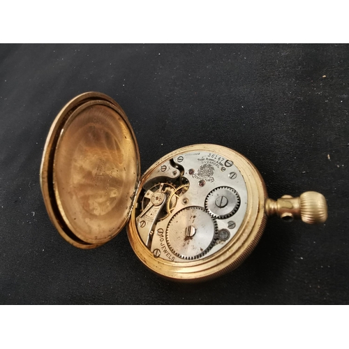 290 - Antique full hunter pocket watch by Thomas Russell Liverpool for restoration