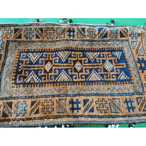 363 - Vintage hade made Afghan Balouch Camel bag
117 x 60cm