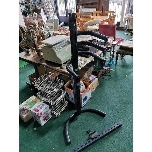 461 - Free standing metal bicycle stand