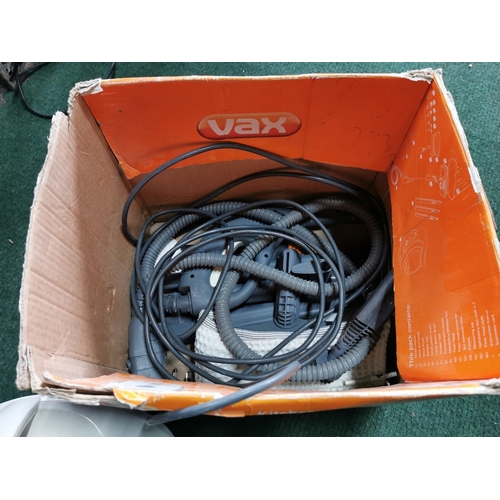 463 - Vax steam cleaner boxed and complete