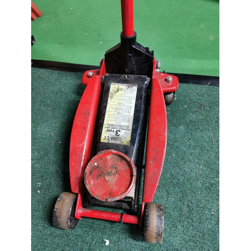 470 - Three ton outdoor floor jack heavy duty