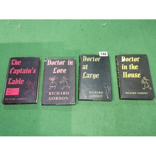 148 - Collection of 4 Doctor In The House books 1 first edition 1 first edition 3rd print