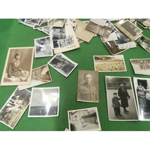 151 - Large quantity of vintage photographs in a box