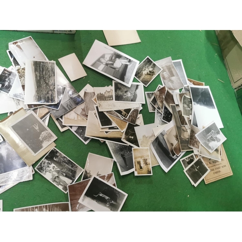 151 - Large quantity of vintage photographs in a box