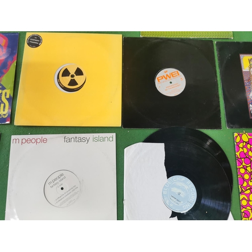 156 - Good selection of various vinyl records inc disco rock pop etc