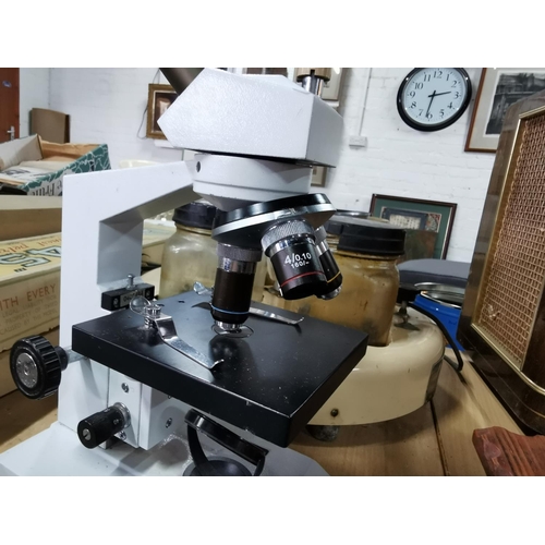 123 - Vintage microscope