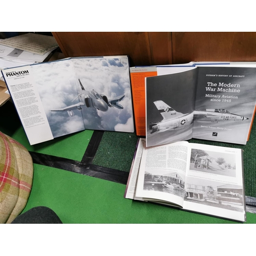 127 - Three books on military aircraft