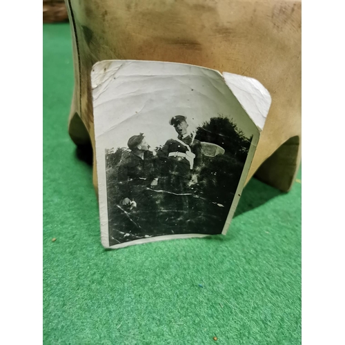 172 - A quantity of ephemera all relating to war time service inc national service papers photographs post... 