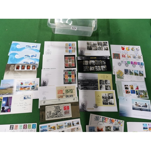 177 - Large quantity of various first day covers