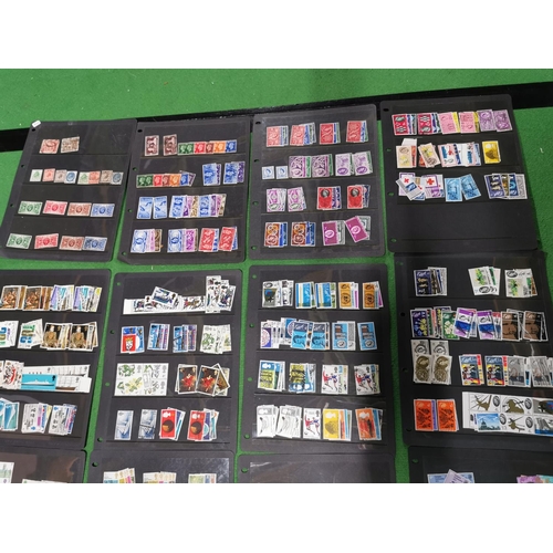 178 - Very comprehensive stamp collection from 1924 to 1978 Out of 671 stamps 644 are present, missing 27 ... 