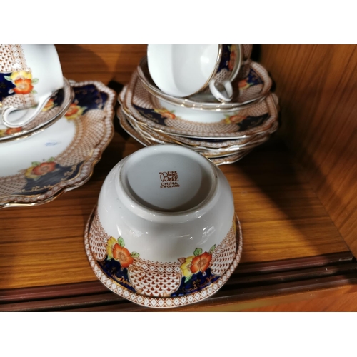 188 - 39 piece Bell fine bone china tea set one cup is A/F