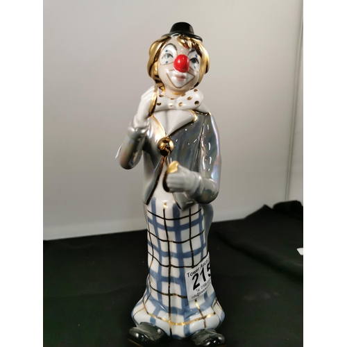 215 - Axia Clown figurine hand made in Spain