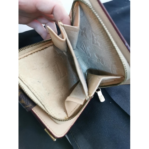 217 - Louis Vuitton purse with a Louis Vuitton shopping bag