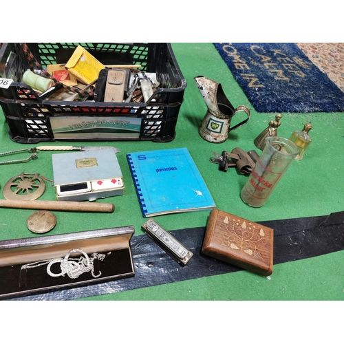 306 - Box full of collectables and sundries