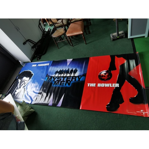 32 - Two large original film posters inc 'Still I know what you did last summer' 307cm by 120cm & 'Mr Fur... 