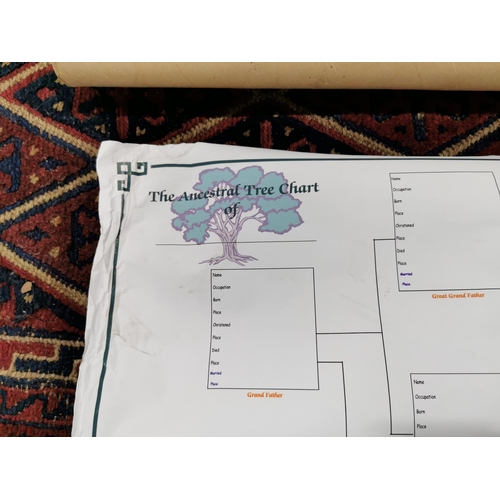 330 - Unused ancestral tree chart