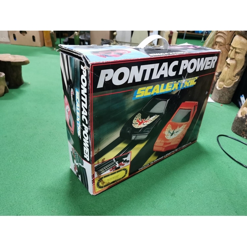 35 - Boxed Scalextric Pontiac Power set