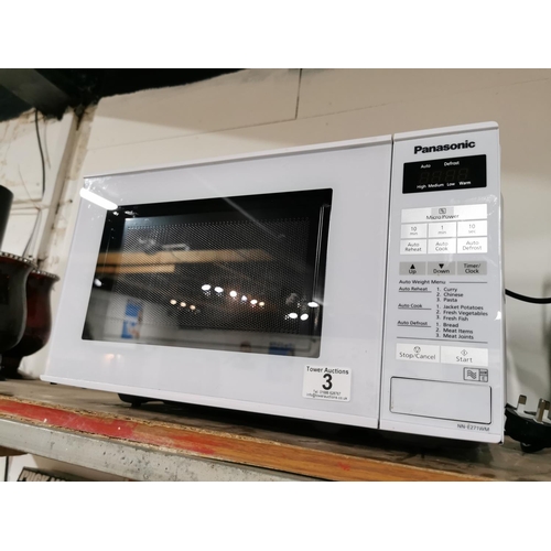 3 - Panasonic digital microwave 800w