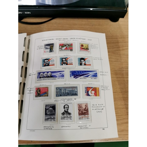 59 - A very comprehensive Russian UDSSR stamp album from 1964-1977 stamps and album are in good clean con... 