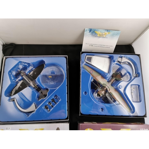 109 - Two excellent boxed condition Corgi aviation archive WWII planes, No. AA31908 and No. AA36801