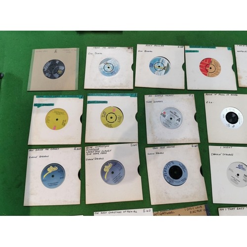 116 - Large job lot of 45 single records approx. 300 inc Shakin Stevens, ELO, MC Hammer etc