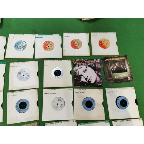 116 - Large job lot of 45 single records approx. 300 inc Shakin Stevens, ELO, MC Hammer etc