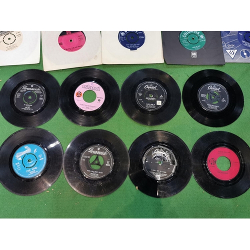 119 - Quantity of various 45 single records inc The Who, The Monkeys etc