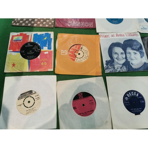 119 - Quantity of various 45 single records inc The Who, The Monkeys etc