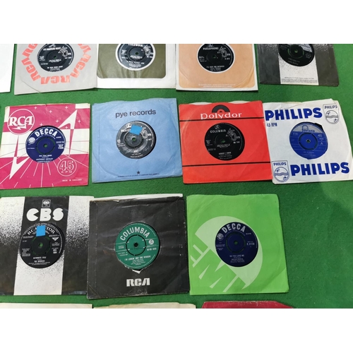 119 - Quantity of various 45 single records inc The Who, The Monkeys etc