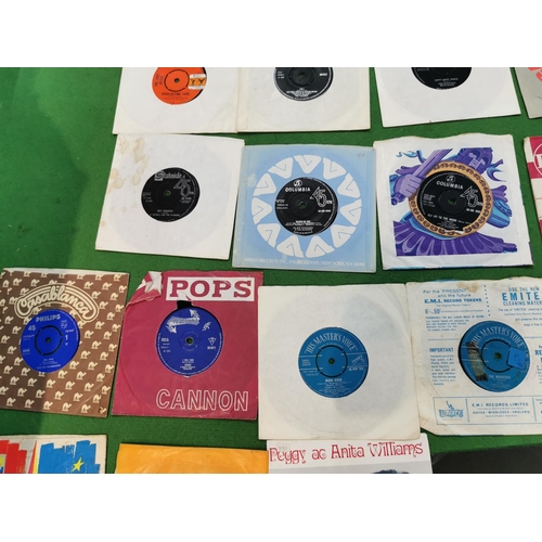 119 - Quantity of various 45 single records inc The Who, The Monkeys etc