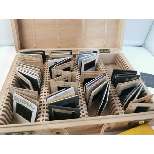 130 - Approx. 80 various slides one box of Belgium and Holland and other box is mixed, places around the w... 