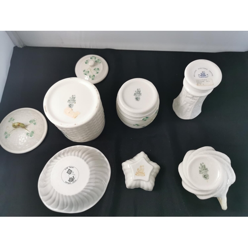 144 - 6 pieces Belleek Ireland fine china