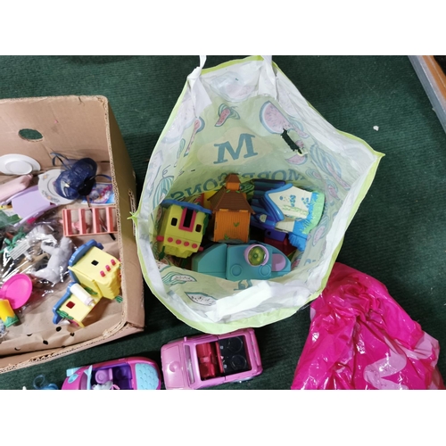 15 - Box full of toys mostly Monster High dolls and accessories