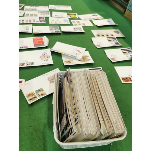 156 - Very large quantity of first day covers mostly of Jersey