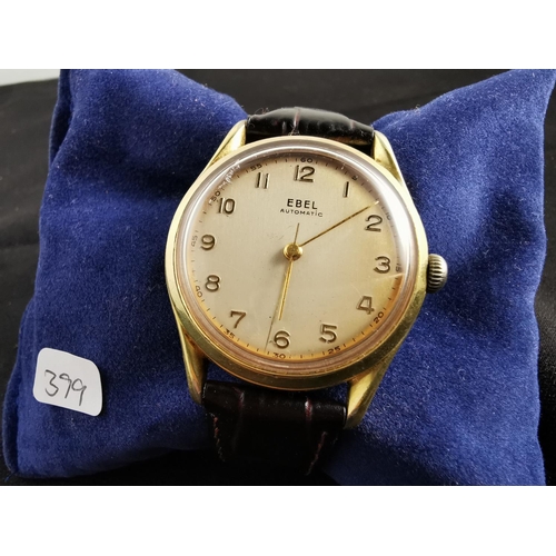 179 - Vintage Ebel automatic gents watch in good working condition