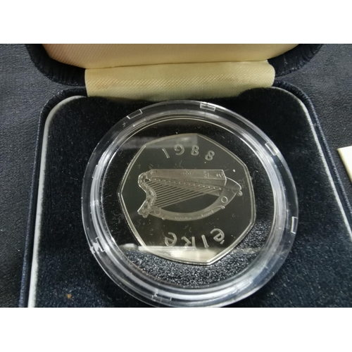 236 - Cased 50p coin commemorating the Dublin Millennium