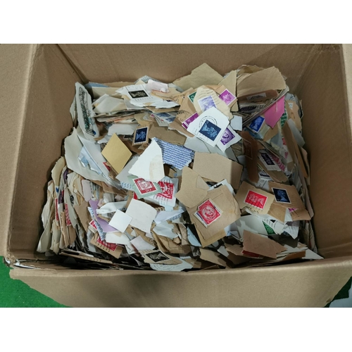 297 - Large box full of loose British stamps