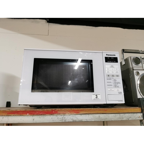 3 - Panasonic digital microwave 800w