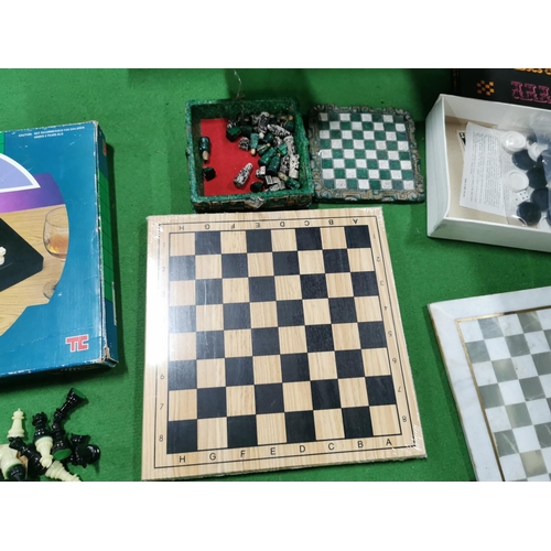 314 - Box full of various chess games