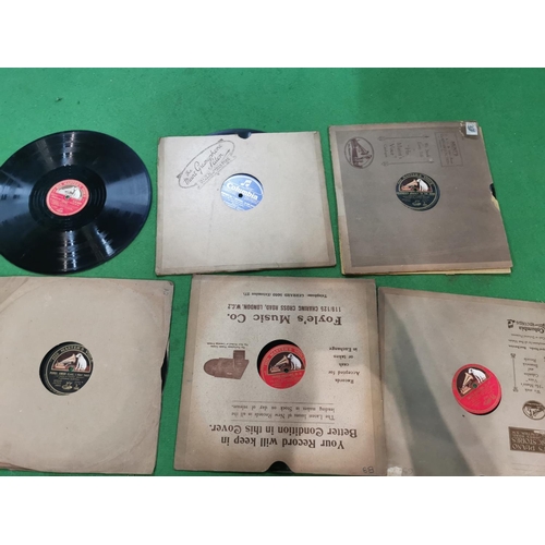 34 - Large quantity of various 78's records