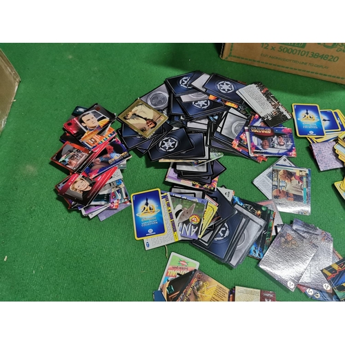 38 - Box full of various trading cards