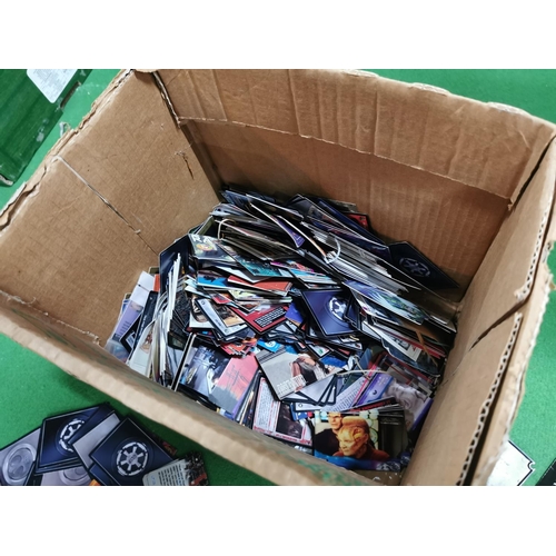 38 - Box full of various trading cards