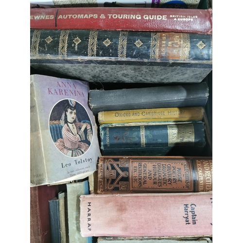 401 - Two boxes full of antique and vintage books