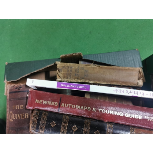 401 - Two boxes full of antique and vintage books